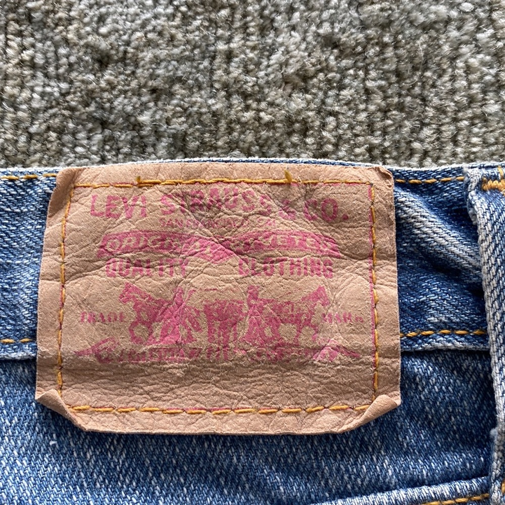 Levi’s Vintage Button Fly Slouch Boot Cut Jeans. … - image 4